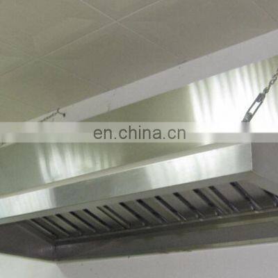 Customize Stainless Steel 201 304 Hotel Restaurant Industrial Range Hoods photo-2