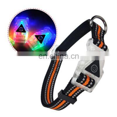 Led Light and 3m Reflective Strips Dog Collar Safe Dog Walking Collar photo-5