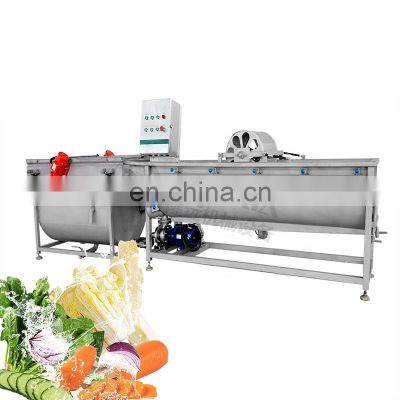 Industrial vortex deslagging washer vegetable fruit washing preprocessing machine