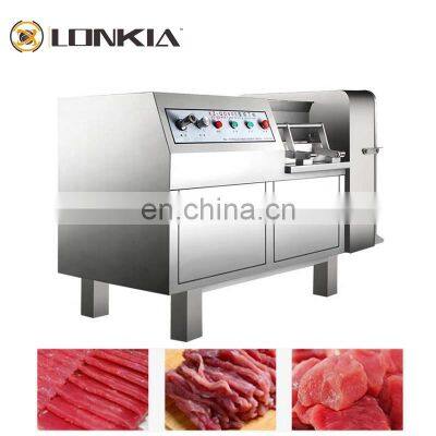 Electric Industrial Beef Dicer / Frozen Slicer Meat Cold Cutting Machine / Meat Cube Machine photo-4