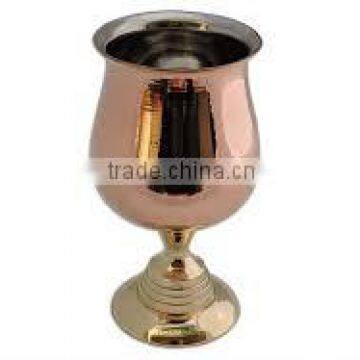 WINE BEER HANDMADE COPPER WINE GLASS photo-2