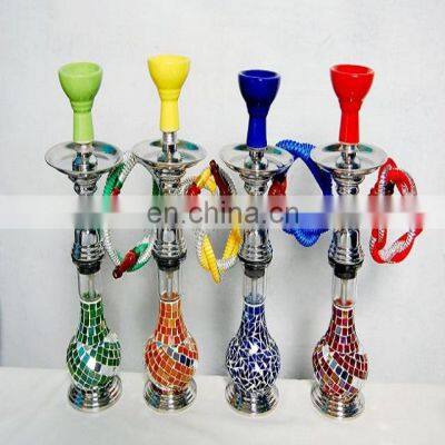 coloured glass hookah shisha set for sale