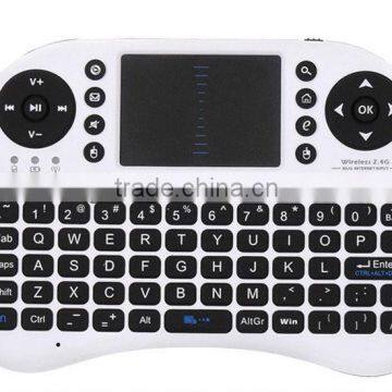 New 2.4GHz PC Gaming multimedia remote control Keyboard with Touchpad