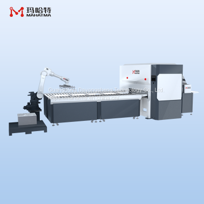 Fiber laser cutting machine for silicon steel plate and spring steel