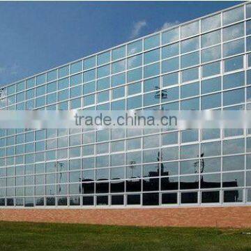 Wanjia government project aluminum exterior glass wall