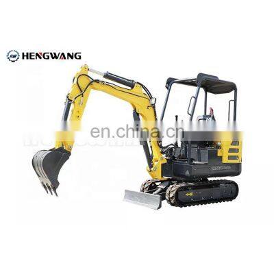 HENGWANG HW30 3 ton 360 degree bucket walking excavator hydraulic mini digger bagger excavator