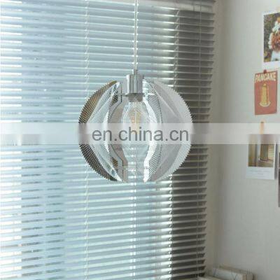 Modern Minimalist Ceiling Chandelier Luxury Restaurant Table Bar LED Pendant Light Bauhaus Silver LED Hanging Lamp photo-2