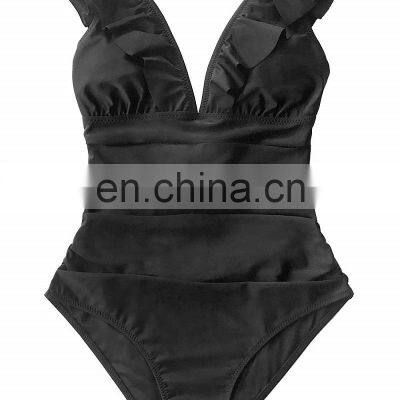 Custom Swimwear 2022 Best Designer Swimsuits Famous Brands Womens Swimwear Black Plus Size One Piece Swimsuit photo-4