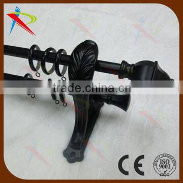 Metal finials iron curtain rods wholesale