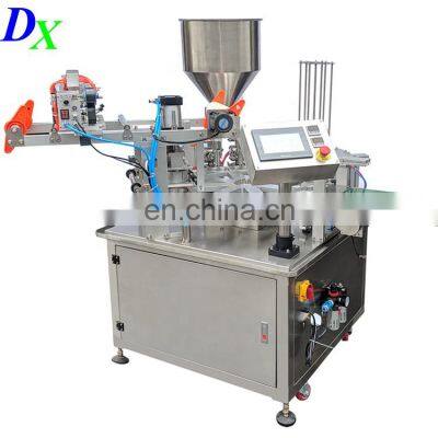 900 Rotary Cup Bottle Plastic bucket Paste Liquid Filling Sealing Capping Machine