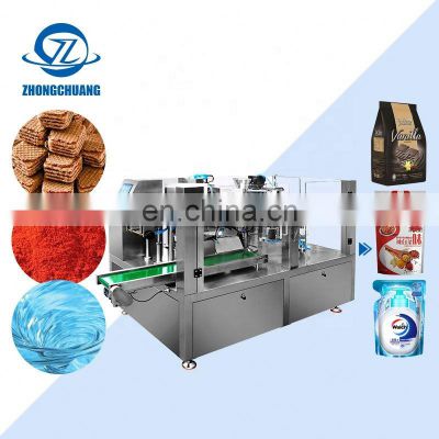 Candy Blister Bag Maker for A Packing Mix Salad Ketchup Pouch Aluminum Foil Packaging Machine