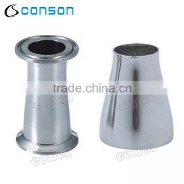 Stainless steel sanitary reducer