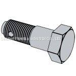 Anti Wear Hex Head Bolt For Wind Energy / Mechanical Machine Industry photo-4