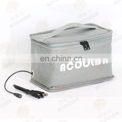 China factory directly insulated heated  lunch food handbags