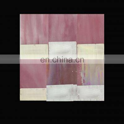 Factory Direct Custom Architectural Decor Tiffany Stained Glass Sheet Painted Mosaic Glass photo-5