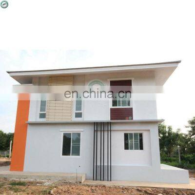 Double Storey Detached House 3 Bed 3 Bath Bungalow With High Ceilings Luxury Prefab House in Cambodia