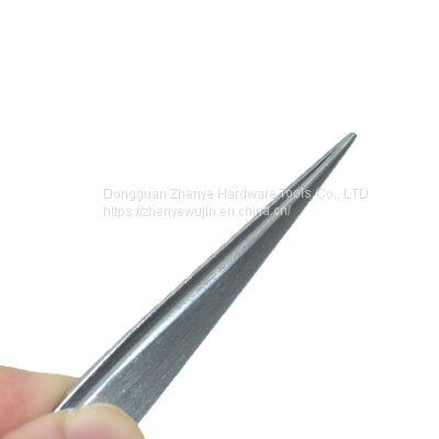 Stainless Steel Tweezers Elbow, Thin Tip, Anti-static Small Tweezers, Bird's Nest Hair Picking, Acne Clip, Maintenance Tool, 9cm Tweezers Industrial photo-4