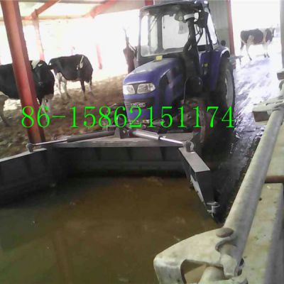 China wheel loader attachments China Manure Cleaning Machine wheel loader manure pusher