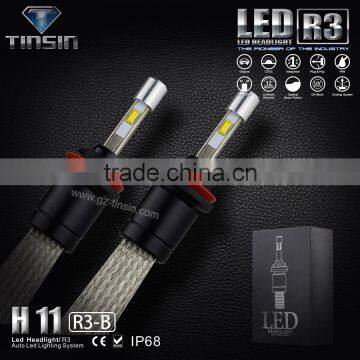 2016 latest type high power energy-saving no fan type led car headlight kit h11 led