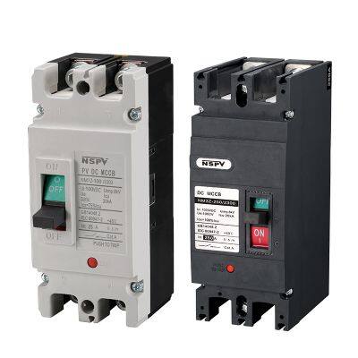 PV Solar System Electrical Molded Case Circuit Breaker DC MCCB in 1-4P photo-2