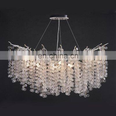 Living Room Decorative LED Tree Branch Lights Big Modern Chandeliers Pendant Light