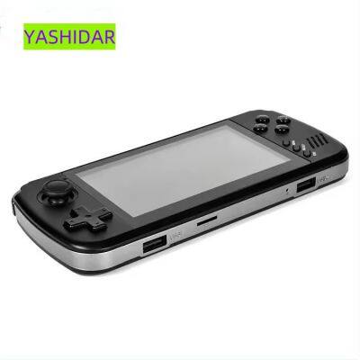 Powkiddy X39 Pro Handheld Games Player X45 Handheld Game Player 4.3 Inch Ips Screen Classic Retro Game Console Kids Gift