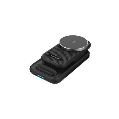 Headphones Direct Plug Foldable 4 in 1 Wireless Charger Watch Front and Back Modules Suitable for Apple Samsung Watch