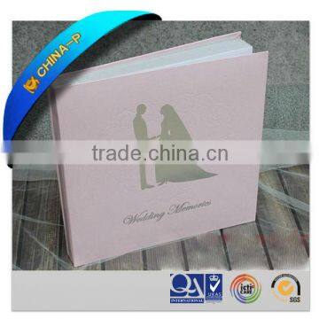 2013 new design handmade wedding album