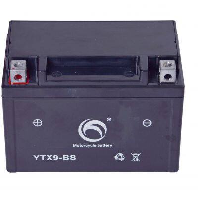 China MF Motor Battery for Motorcycle YTX7A-BS 12V 7Ah Battery For Motor Starting