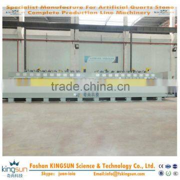 KINGSUN Best Price Man-made quartz stone polishing machine/0.6~1 m/min Artificial Stone Surface Grinding Equipment