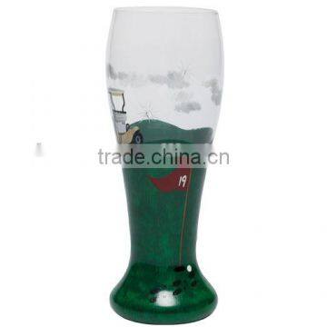CE/EU/FDA/SGS/LFGB HIGH QUALITY PILSNER BEER GLASS,BACK PAINTED GLASS,PILSNER GLASS photo-4