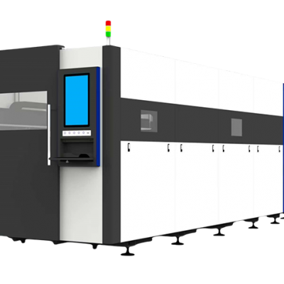 FB Series Industrial Fiber Laser Cutting Machine with Auto Exchange Table and Full Enclosure for Metal Fabrication
