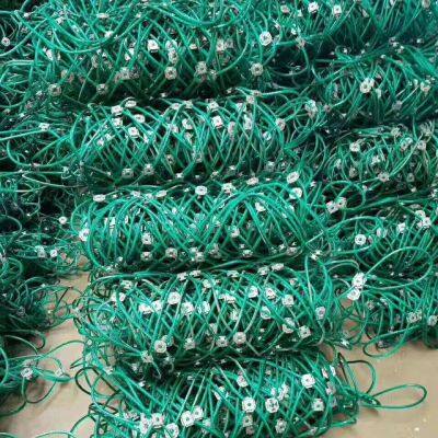 PVC Coated Wire Rope Net Rockfall Barrier System Wholesale for Mountain Slope protection