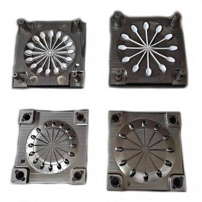 Customized Daily Necessities Fork and Knife Spoon Plastic Injection Mould photo-2