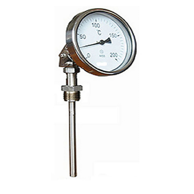 Bimetallic thermometer, local pointer display thermometer, no power supply required