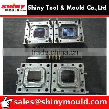 2 cavities plastic thin wall lid mould