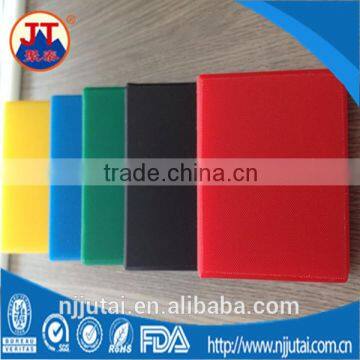 Antislip textured surface colored hdpe sheets