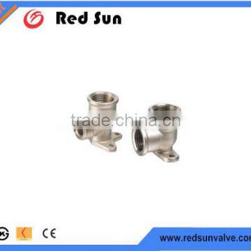 HR7120 factory manufacture forged brass water ppr/pvc pipe wallplate plumbing fittings