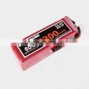 High quality Li-poly cell AGA Power for RC Airplane horizon, rc car traxxas, 3300mAh 22.2v