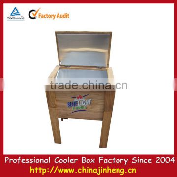 wooden leg line box