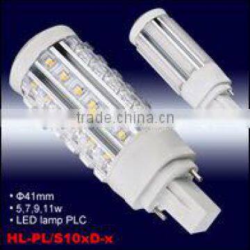 5W G24D/G24Q/GX23-2/G23-2/E26/E27/B22 High Power LED PL/Corn Lamp