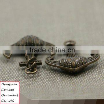 Wholesale Retro Zinc Alloy High End Three Dimensional Rudder Anchor Pendant photo-3