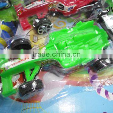 Plastic pull back toy car Kids play house