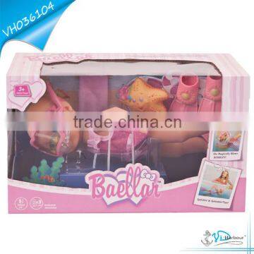 13 Inch Battery Operated Swimming Baby Doll