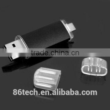 China supply 4GB Super Quality Unique OTG USB flash driver with OEM logo