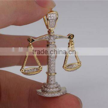 2015 Hot Sales Cross Libra Pendant Necklace 925 Silver photo-5