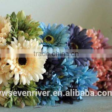 Rural Rural Household Floral Bride Holding Flowers Artificial Flowers Simulation Silk Flowers Picked Bundle of African Chrysanth photo-5