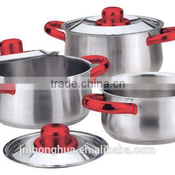 6 PCS stainless steel cookware set