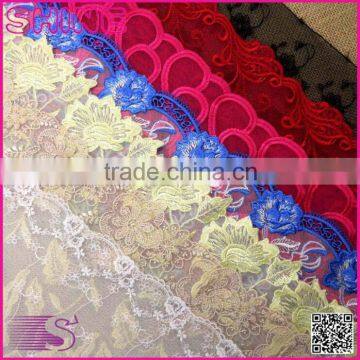 Cheap Embroideried Flower Cheap Lace Fabric for Fine Quality Garments in Stock                        
                                                Quality Choice