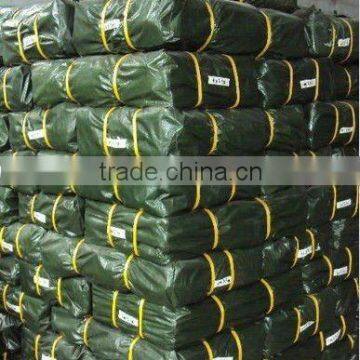 125gsm green pe sheet manufacturer& waterproof cover truck cover canopy cover